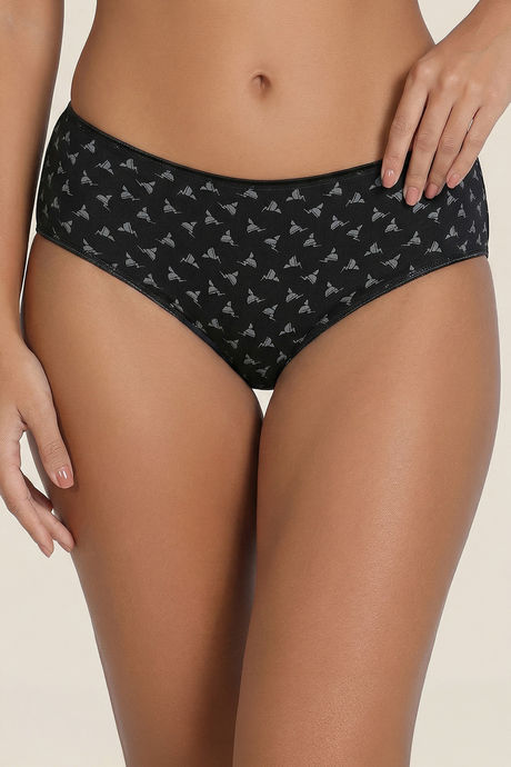 Zivame Regular Rise Full Coverage Hipster Panty  (Pack of 3) - Multicolor — image 6